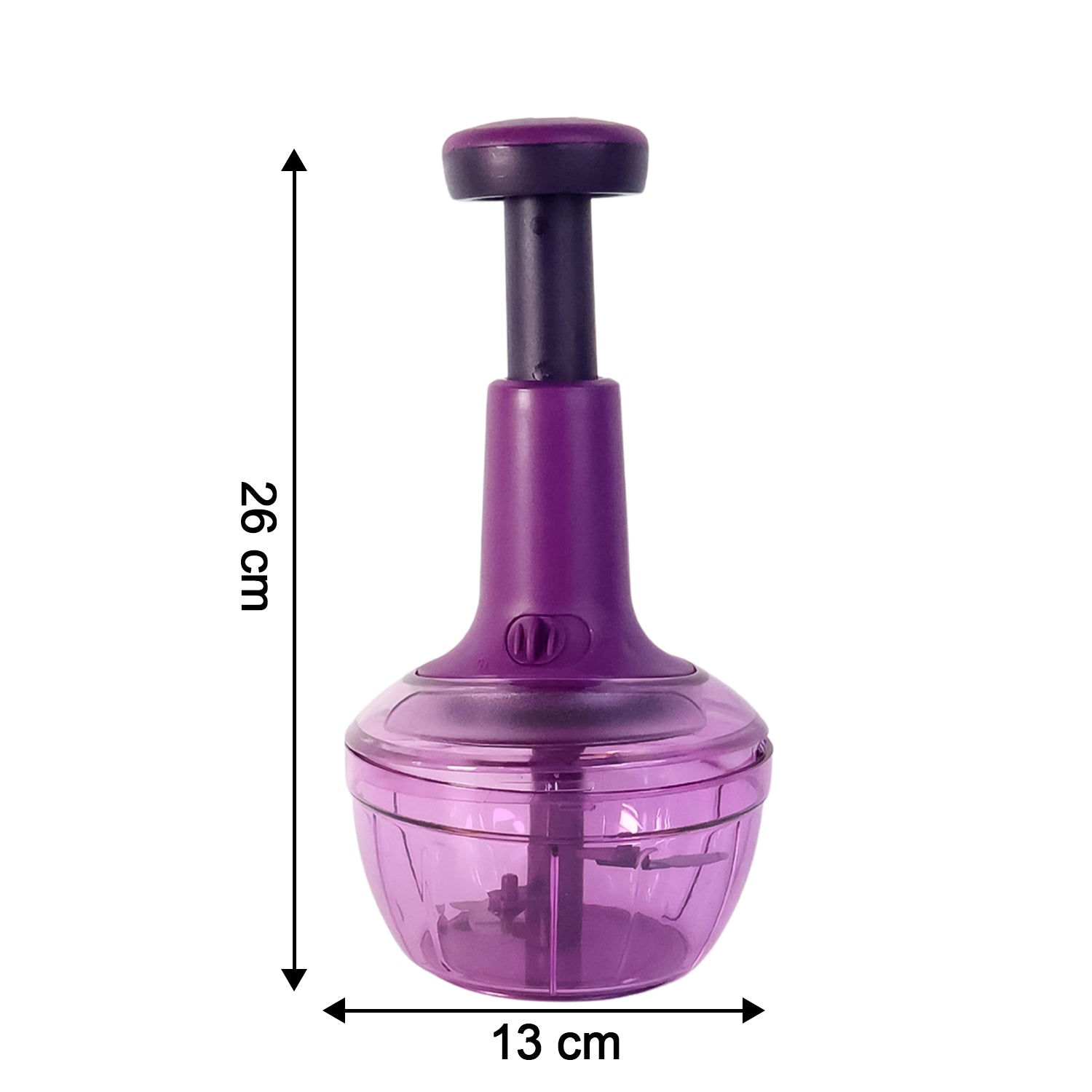 Supermom Manual Push Vegetable Chopper 650 ml - (1 Pc) Supermom Manual Push Vegetable Chopper 650 ml - (1 Pc)